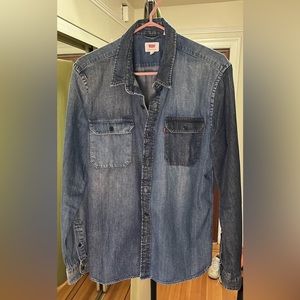 SOLD - Levi’s Denim Dress Shirt